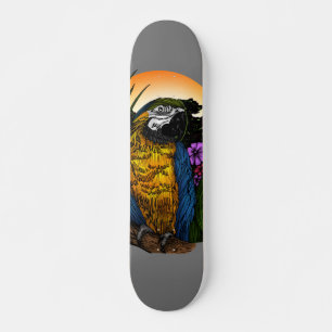 Tropenpapagei Skateboard