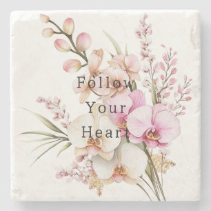 Tropenrosa Blume Steinuntersetzer