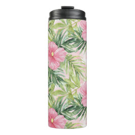 Tropenrosa Blume Thermosbecher