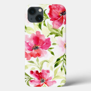 Tropenrosa Blumenmohn Case-Mate iPhone Hülle
