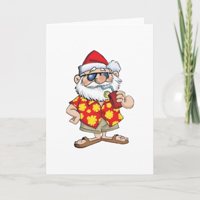 TROPENSANTA FEIERTAGSKARTE (Vorderseite)