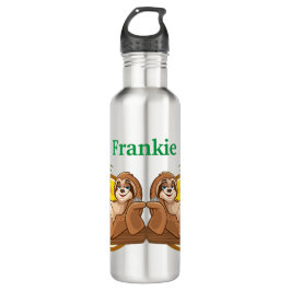 Tropenschleifen Wasserflasche aus Edelstahl Edelstahlflasche