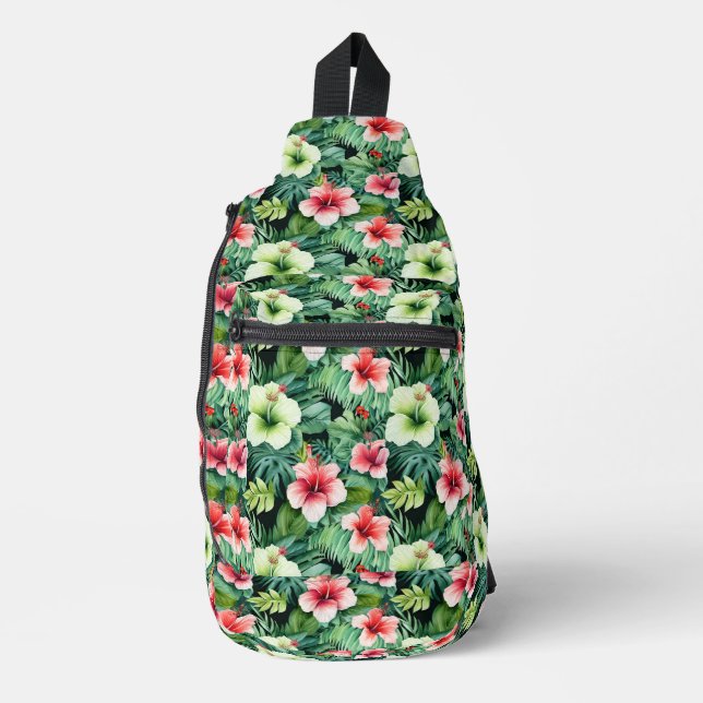 Tropenschrift Crossbody Bag (Vorderseite)