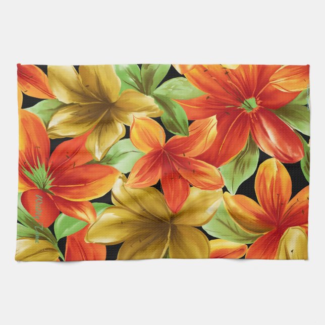 Tropenschrift Handtuch (Horizontal)