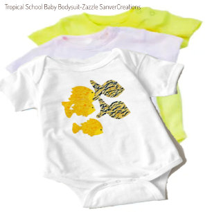 Tropenschule Baby Strampler