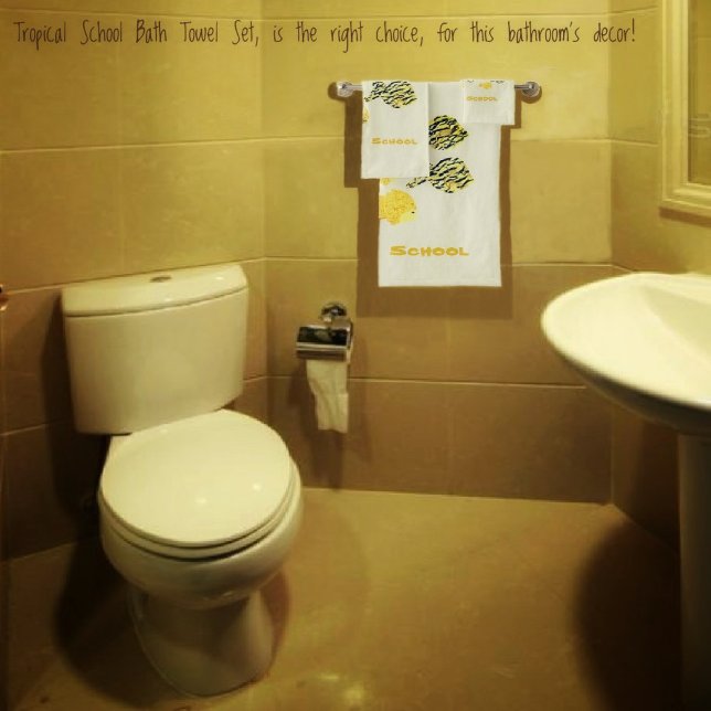 Tropenschule Badhandtuch Set (Von Creator hochgeladen)