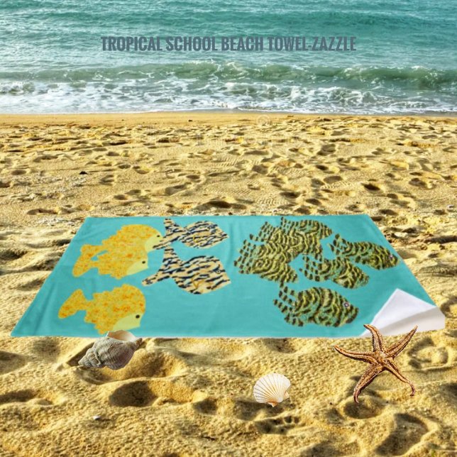 Tropenschule Strandtuch (Von Creator hochgeladen)