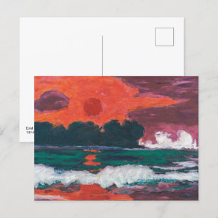 Tropensonne   Emil Nolde   Postkarte