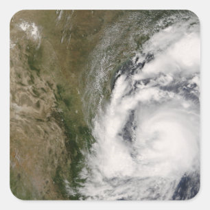 Tropensturm Dolly Quadratischer Aufkleber