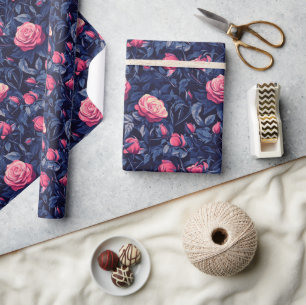 Tropenverpackungspapier für die Blume der Vintagen Geschenkpapier
