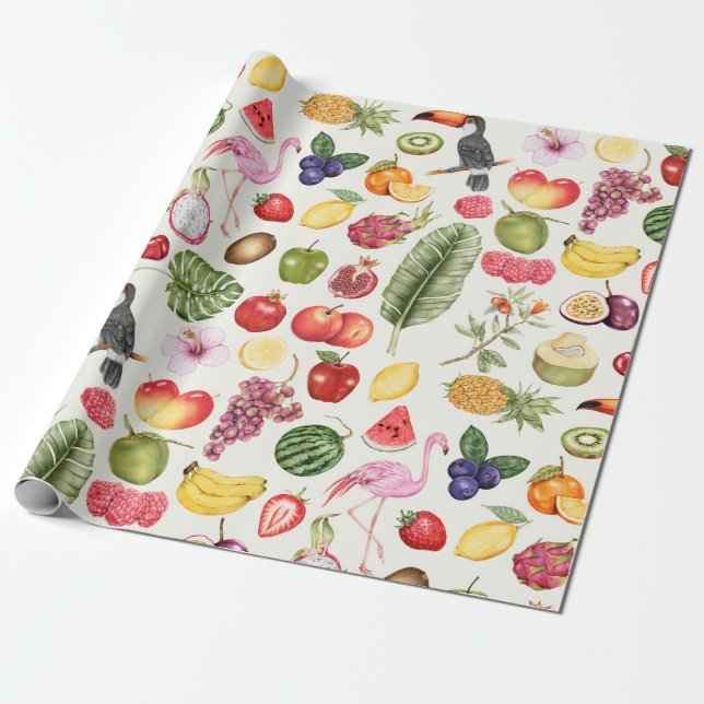 Tropenverpackungspapier Geschenkpapier (Ungerollt)