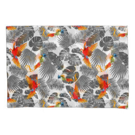 Tropenvögel Kissenbezug