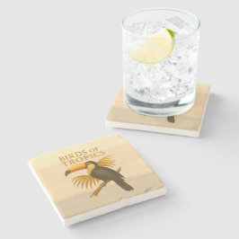 Tropenvögel Steinuntersetzer