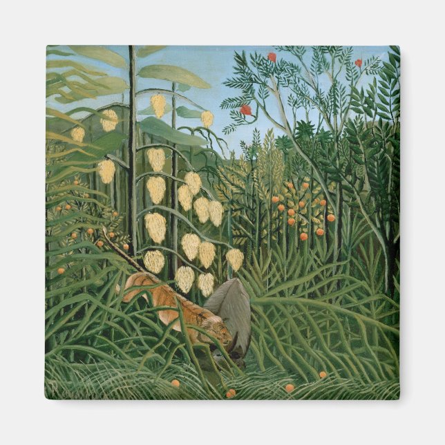 Tropenwald, Henri Rousseau Magnet (Vorne)