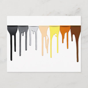 Tropfbär-Bar Postkarte