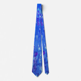 Tropfblau Lava Krawatte