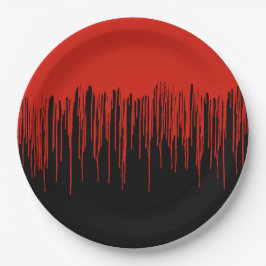 TropfblumenHalloween Pappteller