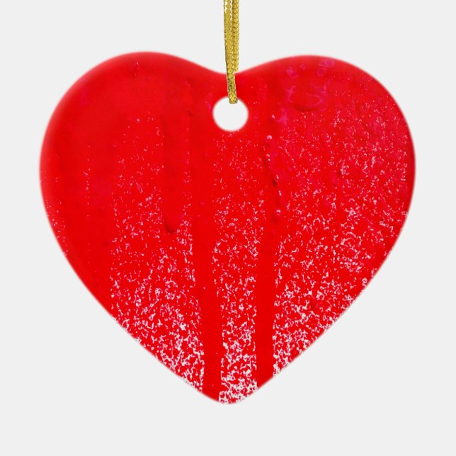 Tropfblut Keramikornament (Vorne)