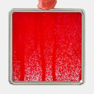 Tropfblut Silbernes Ornament