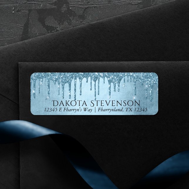 Tropfeis-Glitzer | Blue Imitats Sparkle-Adresse (Von Creator hochgeladen)