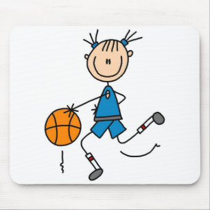 Tröpfeln des Basketballs Mousepad