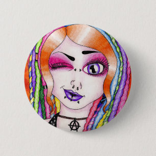 Tropfen-Angst herrlich Button