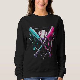 Tropfen Baseball Bat Magic - Neon Splash Zuhause P Sweatshirt