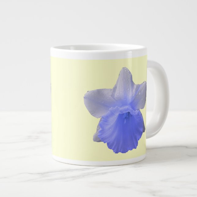 Tropfen Daffodil Blue Tasse (Vorderseite Rechts)
