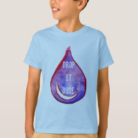 Tropfen der wesentlichen Öle es Typ-Shirt