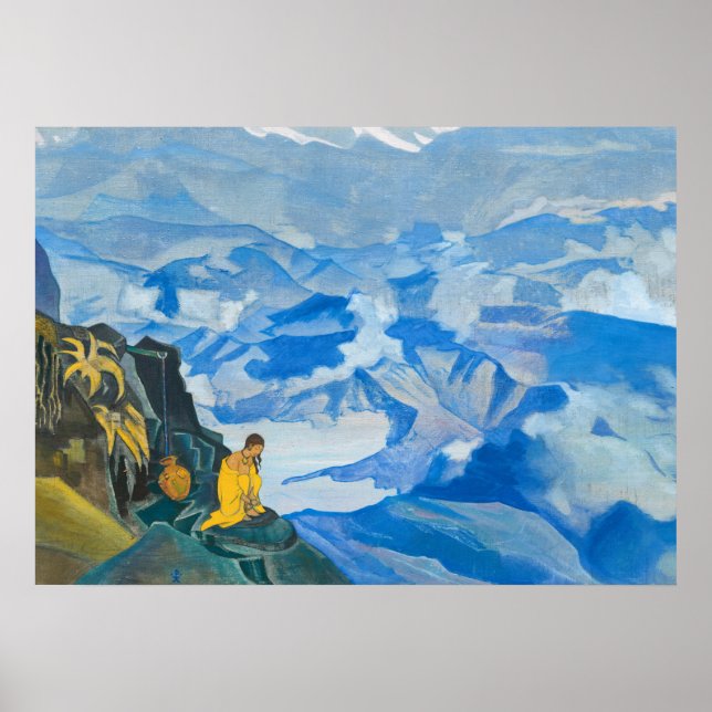 Tropfen des Lebens von Nicholas Roerich Poster (Vorne)