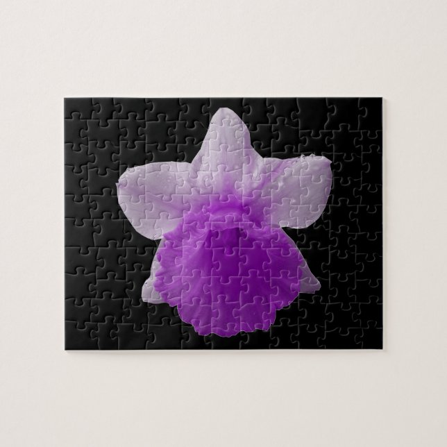 Tropfen Lila Puzzle (Horizontal)