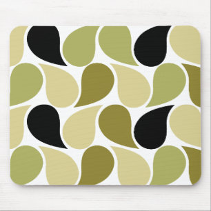 Tropfen-Mustergewohnheit mousepad