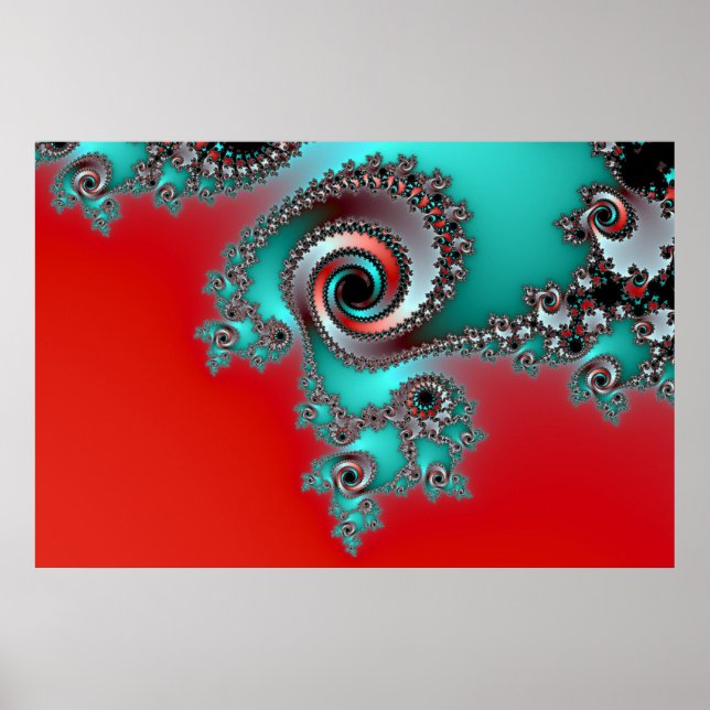 Tropfen nach unten poster (Vorne)