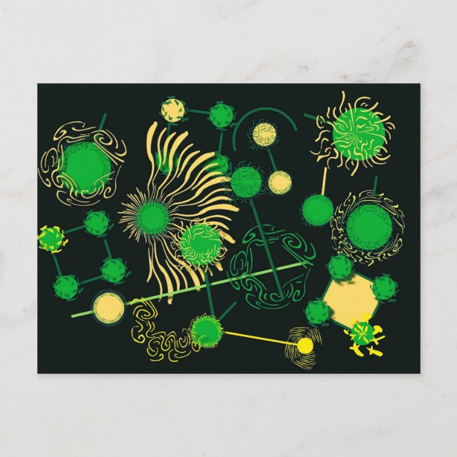 Tropfen Postkarte (Vorderseite)