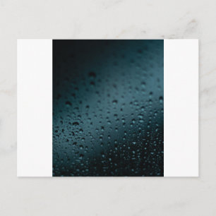 Tropfen Postkarte