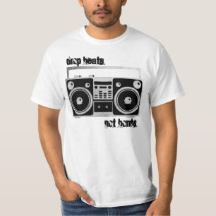 Tropfen schlägt nicht Bomben boombox Shirt