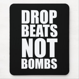 Tropfen schlägt nicht Bomben Mousepad