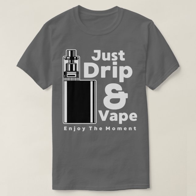 TROPFEN UND VAPPE T-Shirt (Design vorne)