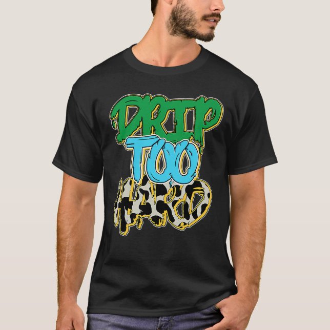 Tropfen zu hart Chunky Dunky T-Shirt (Vorderseite)