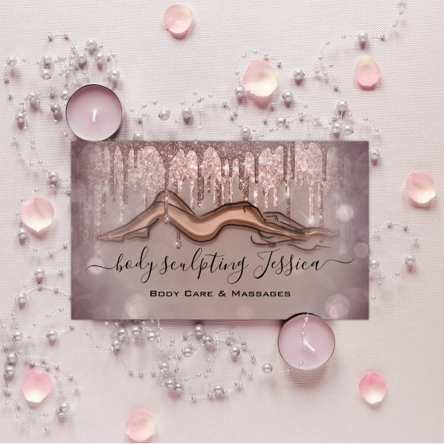 Tropfen zur Rose von QRCode-Logos für Körperpflege Visitenkarte (Von Creator hochgeladen)