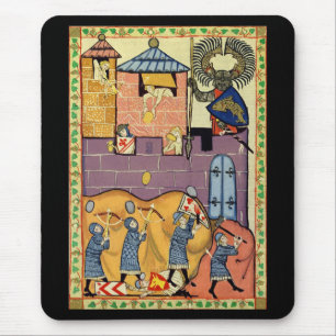 Tropfende Felsen, Codex Manesse aus dem 14. Jahrhu Mousepad