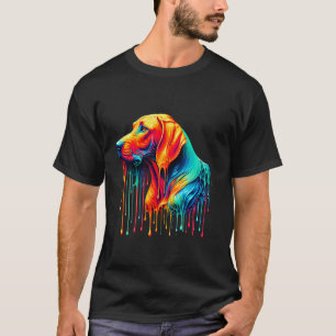 Tropfende Kunst Rhodesian Ridgeback Ridgebacks T-Shirt