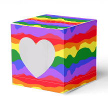 Tropfende Regenbogenstreifen Prix Party