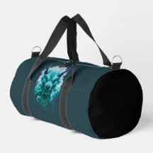 Tropfender Eiswolf-Travelbag