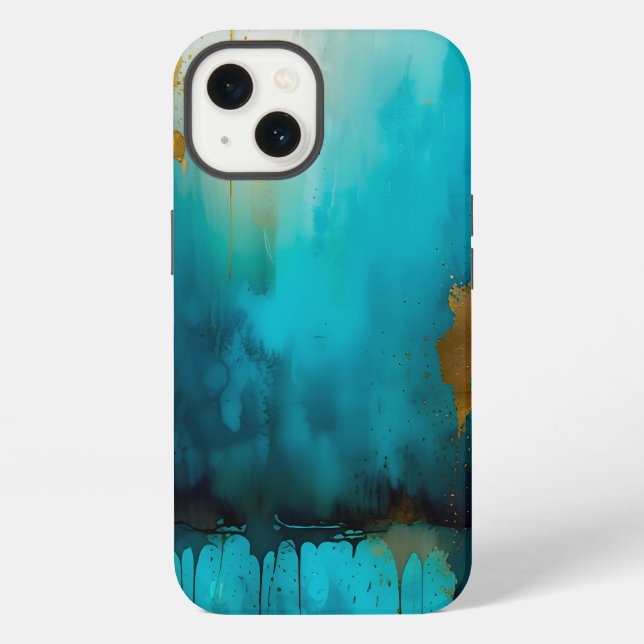 Tropfender Luxus iPhone Hülle (Rückseite)