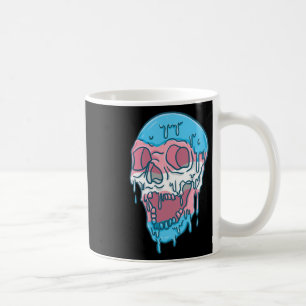 Tropfender Trans-Stolz-Schädel Transgender Kaffeetasse
