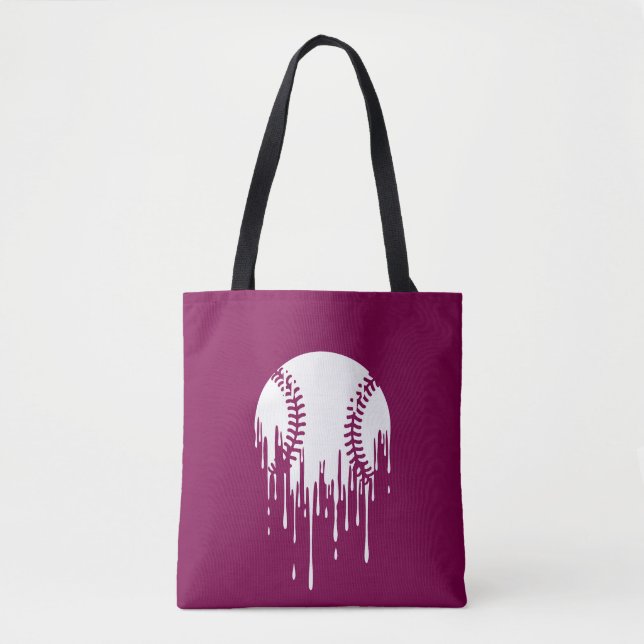 Tropfendes Baseball-Design für kühne Sportfans (Vorderseite)