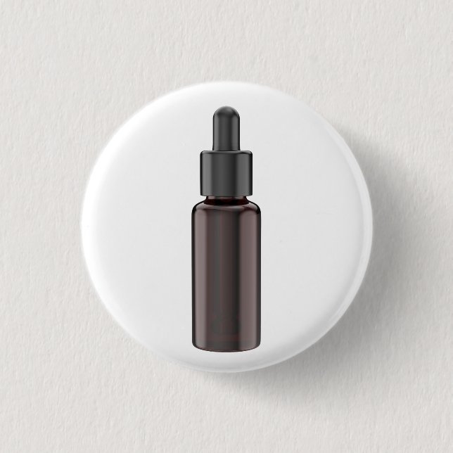 Tropferflasche mit Pipette Button (Vorderseite)