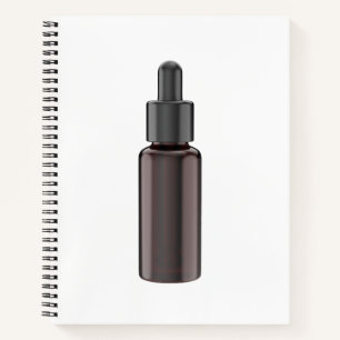 Tropferflasche mit Pipette Notizbuch