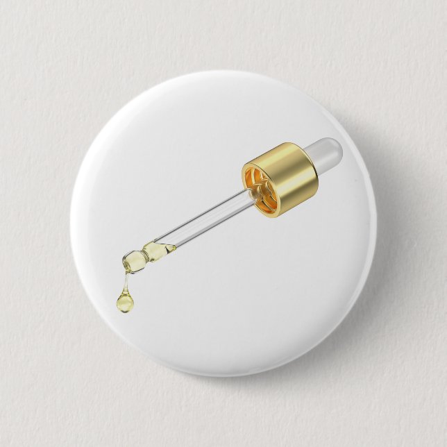 Tropferpipette mit gelbem Serum Button (Vorderseite)